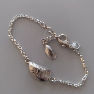 Musselsbracelet-silver
