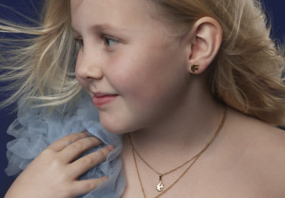 Svale øredobber mini gull – Swallow earrings mini gold